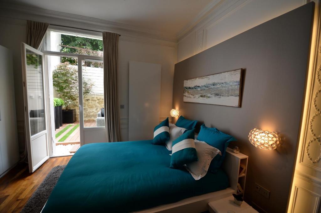 Bed and Breakfast Le Jardin De Rochegrosse París Habitación foto